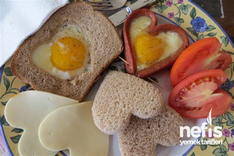 Sevgiliye Kahvaltı Tabağı Nefis Yemek Tarifleri