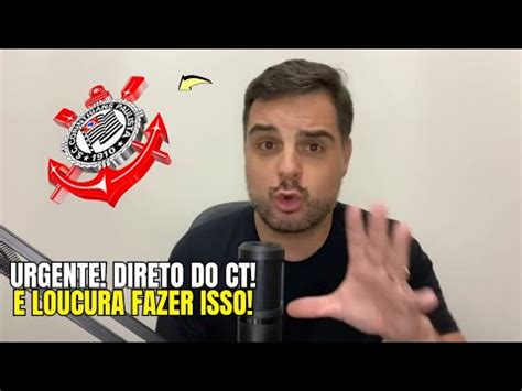 URGENTE CLIMA QUENTE NO CT TORCIDA NÃO ACREDITOU CHICO GARCIA