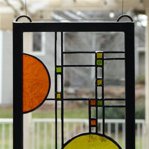 Frank Lloyd Wright Inspired Balloons An Confetti Stained Glass Sun