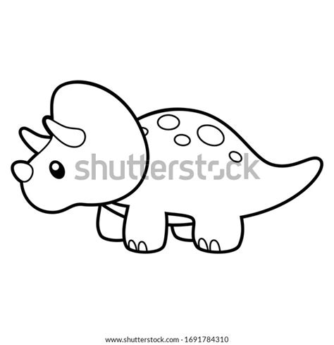 1,546 Dinosaur Clipart Black White Images, Stock Photos & Vectors ...