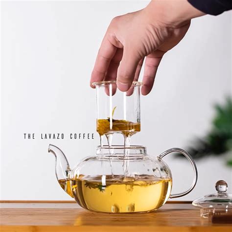 Jual TEA POT GLASS INFUSER Teko Teh Dengan Saringan Kaca Chinese