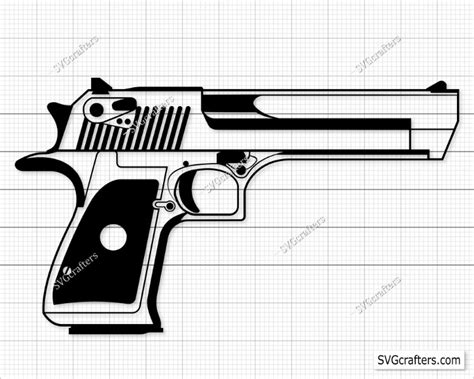 Pistol Svg Gun Svg Vector Cut File For Cricut Silhouette Etsy The Best Porn Website