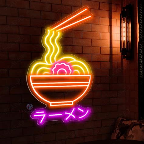 Neon Ramen Sign Noodle Japanese Led Light In Neon Signs Led