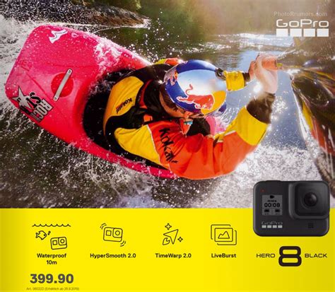 Gopro Hero 8 Black Pricing Packaging And Advertising Materials Leaked