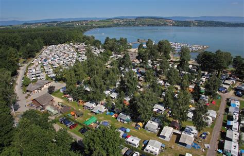 Du site romain à Avenches plage Camping plage Avenches