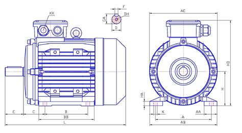 Motor Trojfázový elektromotor OMEC MOTORS s výkonom 1 1 kW