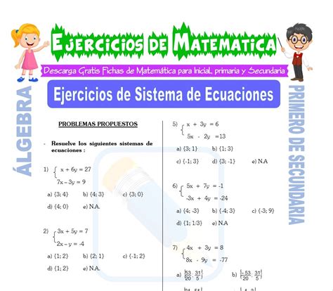 Ecuaciones De Primer Grado
