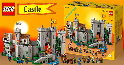 Brickfinder Lego Lion Knights Castle 10305 Official Reveal