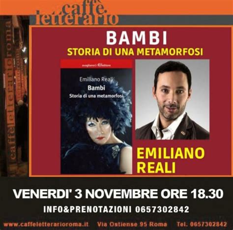 Bambi Storia di una metamorfosi Emiliano Reali Caffè Letterario