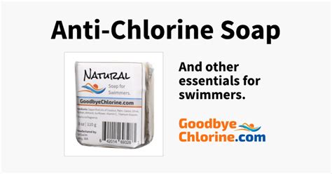 Anti Chlorine Soap And Other Essentials For Swimmers