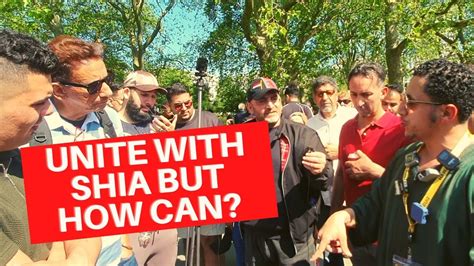 Unite With Shia Shamsis Awesome Reply To Visitor Speakers Corner