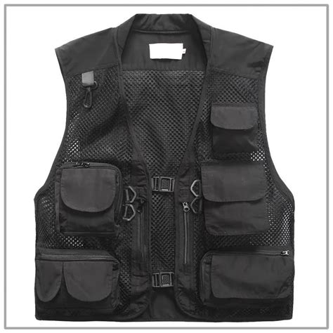 Breathy Outdoor Fishing Vest Summer Hunting Vest Jackets Multi Pockets