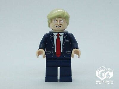 CUSTOM LEGO MINIFIGURE Donald Trump The USA EBay