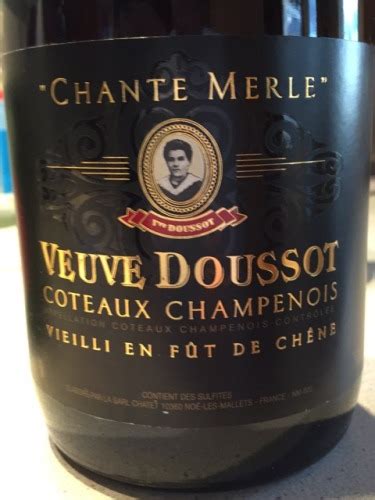 Veuve Doussot Chante Merle Coteaux Champenois Vivino US