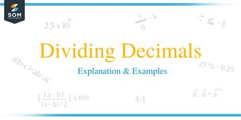 Dividing Decimals Explanation And Examples