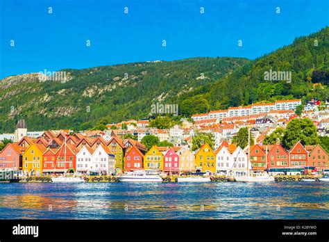 Bryggen District Tourist Attraction And Unesco World Heritage Site