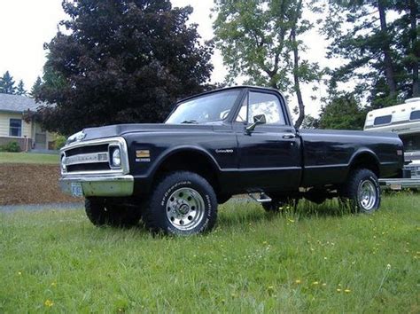 1969 Chevy Truck Lifted Black The Truck Pinterest Chevy Chevy