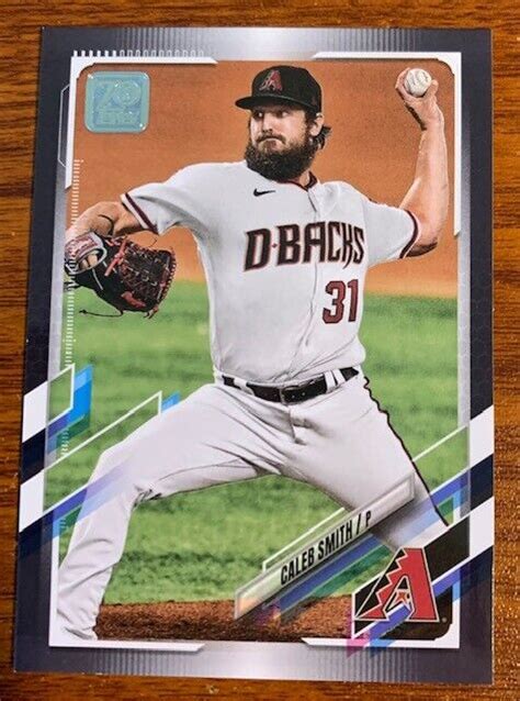 Topps Black Border Caleb Smith Arizona Diamondbacks Ebay