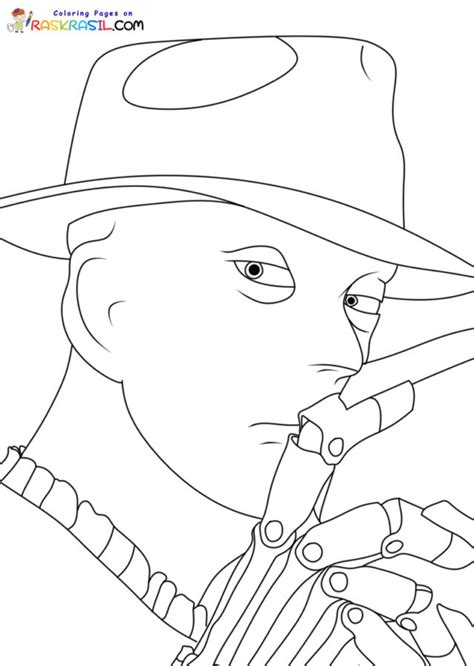 Dibujos De Freddy Krueger Para Colorear