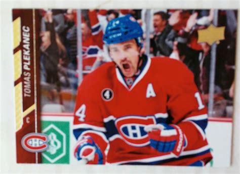 Upper Deck Series One Hockey Tomas Plekanec Montreal