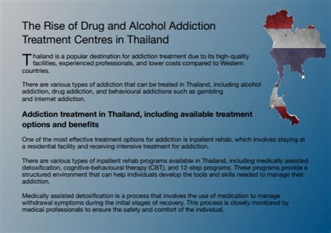 The Rise Of Drug And Alcohol Addiction Treatment Centres In Thailand