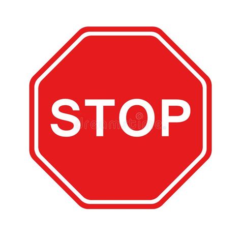 Stop Sign Stock Illustrations – 290,474 Stop Sign Stock Illustrations