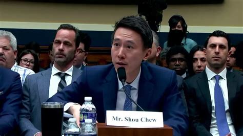 Watch The Tiktok Ceo Shou Zi Chews Us Congressional Hearing Here