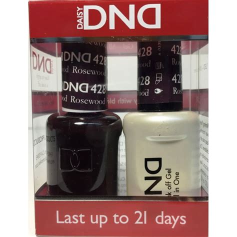 Dnd Nail Polish Gel And Matching Lacquer Set 428 Rosewood