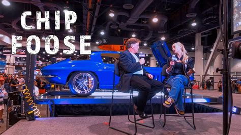 Chip Foose At Sema 2022 Foosedesigninc Youtube