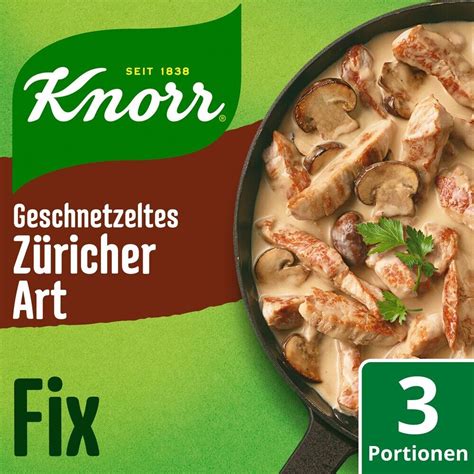 Knorr Fix Züricher Geschnetzeltes 54 g Beutel eBay