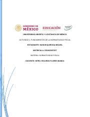 GNFI U1 A1 NAQM docx UNIVERSIDAD ABIERTA Y A DISTANCIA DE MÉXICO