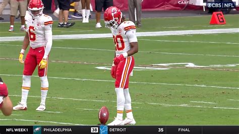 Chiefs use DB as kicker following Harrison Butker injury