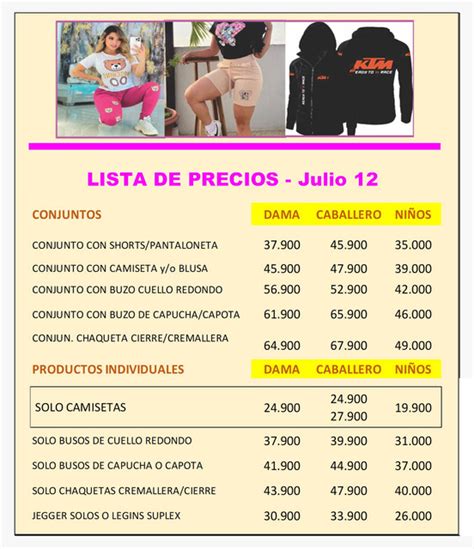 Precios Julio 12 Hosted At Imgbb — Imgbb