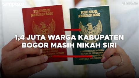 Lebih Dari Setengah Dari Total Pasutri Di Kabupaten Bogor Ternyata Cuma