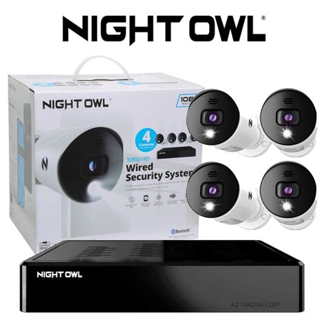 Night Owl Wired Security System 8 Channel Digital Video Recorder With