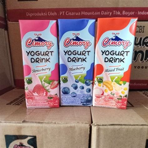 Jual 1 DUS CIMORY YOGURT DRINK 200ML 1 KARDUS ISI24 SAMEDAY INSTANT