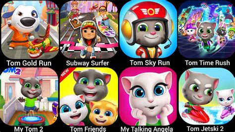 Subway Surfer My Talking Angela Tom Jetski Tom Friends My Tom Tom