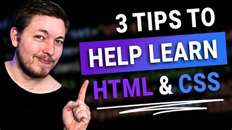 3 Tips For Learning Html And Css As A Beginner 2023 Learn Html And