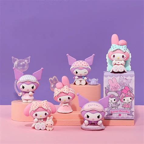 Sanrio X Miniso Sanrio Characters My Melody And Kuromi Pyjamas Sweetheart Series Full Set And