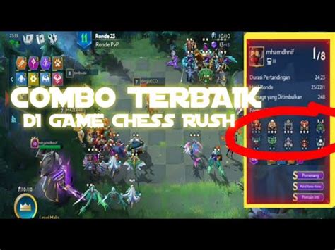 Combo Terbaik Di Game Chess Rush Sampe Lawan Gak Di Kasih Nafas Youtube