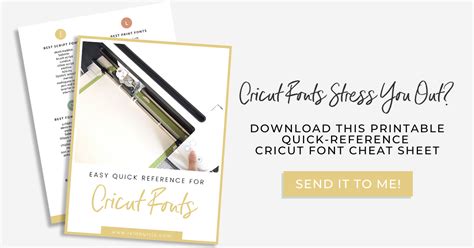 10 Perfect Font Pairings For Cricut Projects Organized Ish Artofit