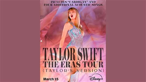 Disney+ to stream 'Taylor Swift The Eras Tour (Taylor's Version)' - The ...