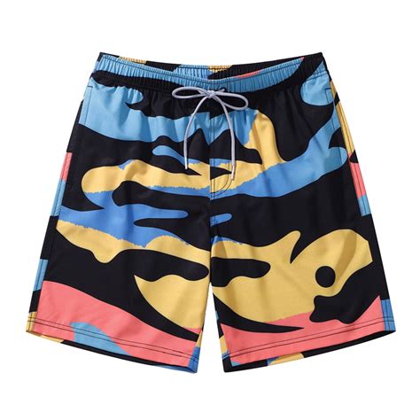 Himmake Hawaiian Shorts For Men Mens Pants Beach Pants For Men With