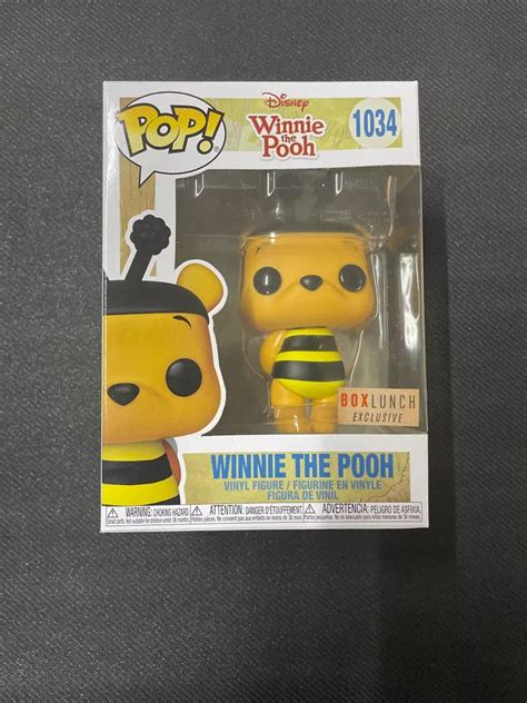 Funko Pop Winnie The Pooh 1034 Boxlunch Exclusive Muñecos Y Muñecas