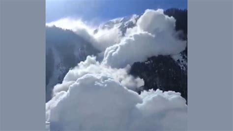 J K Avalanche Hits Sonamarg Warning Issued For People Residing In