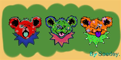 Grateful dead dancing bears by LennyBowBenny on DeviantArt