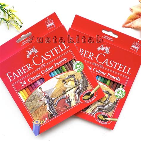 Faber Castell Classic Color Pencil Long Colors Shopee Malaysia