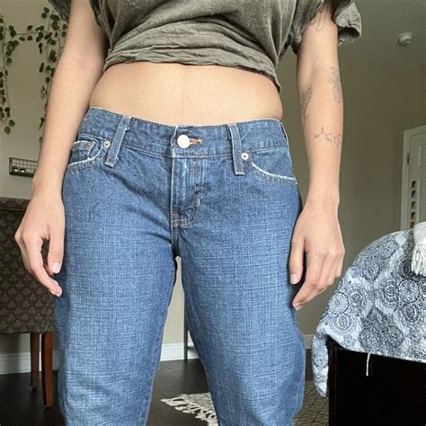 Vintage Low Rise Flare Jeans By Abercrombie And Depop