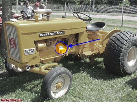 International Harvester 2404 Lo Boy Tractor Information