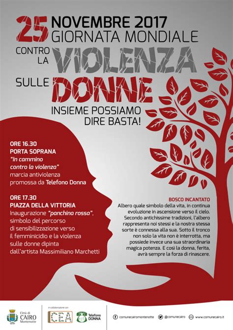 Sabato 25 Novembre Giornata Mondiale Contro La Violenza Sulle Donne